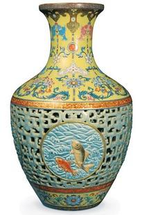 kinesisk vas från 1700-talet