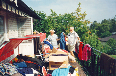 sortering och packnin i banankartonger, 1995