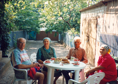 hos anna och johannes portje, lydia u, 1995